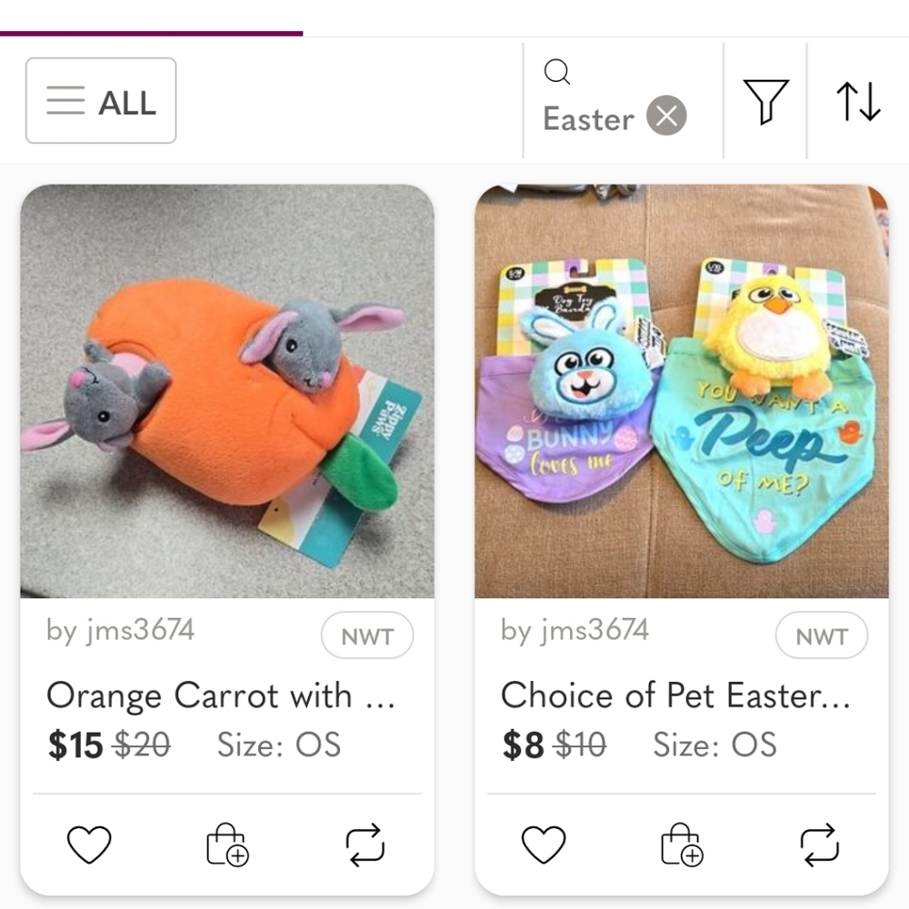 Pet Easter Bandana Set - Picture 5 of 5